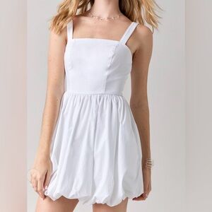 Trixxi Ivory Sleeveless Dress